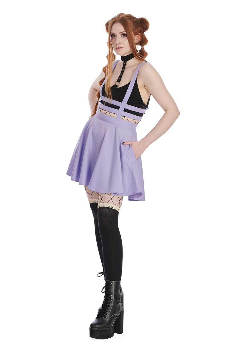 画像4: LOLITA SKIRT / LILAC / スカート【Banned Apparel】 (4)