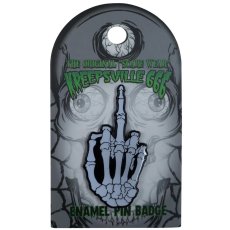 画像1: SKELETON MIDDLE FINGER GLOW / ピン【KREEPSVILLE 666】 (1)