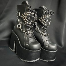 画像7: [取り寄せ]CAMEL-65 / 厚底ブーツ【DEMONIA】 (7)