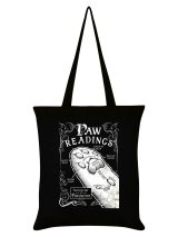 Paw Readings Black Tote Bag / エコバッグ【GRINDSTORE】