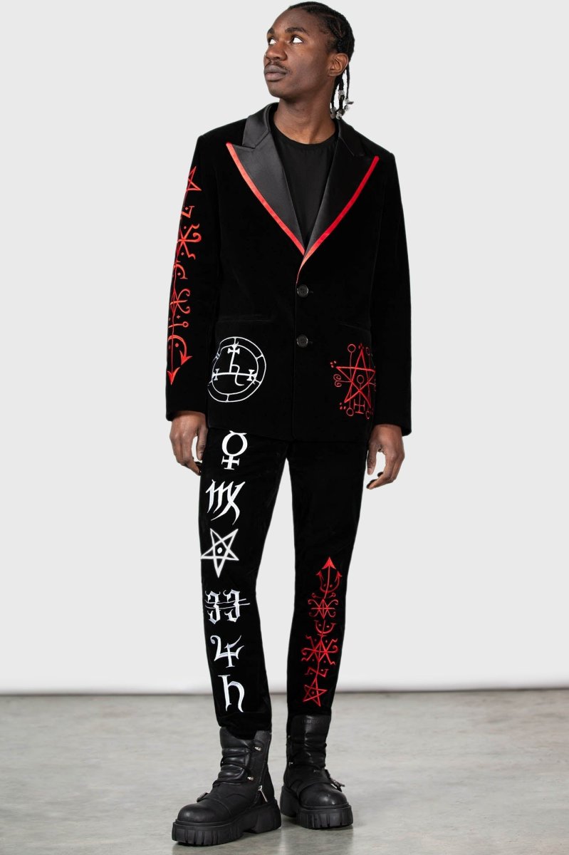 画像1: 🔥SALE🔥ENTHRONED SUIT TROUSERS / パンツ 【KILL STAR】 (1)