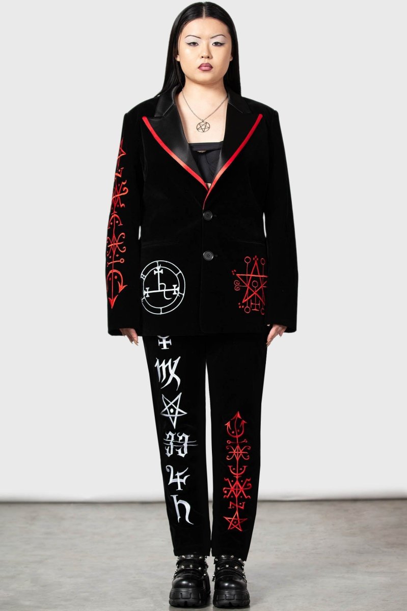 画像5: 🔥SALE🔥ENTHRONED SUIT TROUSERS / パンツ 【KILL STAR】 (5)