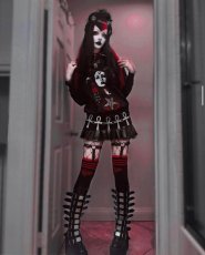 画像30: [取り寄せ]SWING-815 / バックル厚底ブーツ【DEMONIA】 (30)