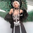 画像4: Skeleton Magick Maxi Dress / ワンピース【TOO FAST】 (4)
