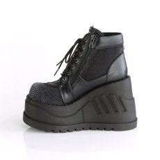 画像5: [取り寄せ]STOMP-18 / black / 厚底スニーカーブーツ【DEMONIA】 (5)
