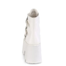 画像5: [取り寄せ]ASHES-55 / white / 厚底ブーツ【DEMONIA】 (5)