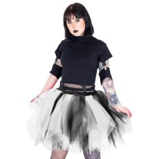 画像1: CAELIA TUTU / BLACK×WHITE / スカート【Heartless】 (1)