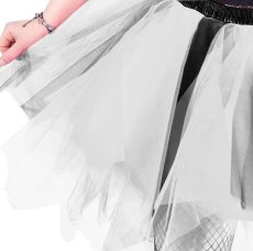 画像4: CAELIA TUTU / BLACK×WHITE / スカート【Heartless】 (4)