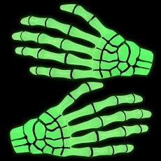 画像1: SKELETON BONE HAND / GLOW / ヘアクリップ【KREEPSVILLE 666】 (1)