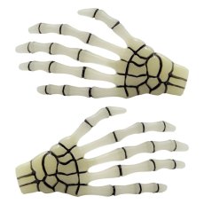 画像2: SKELETON BONE HAND / GLOW / ヘアクリップ【KREEPSVILLE 666】 (2)