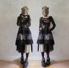 画像12: [取り寄せ]MENS / NEPTUNE-100 / Black Glitter / 厚底スニーカー【DEMONIA】 (12)