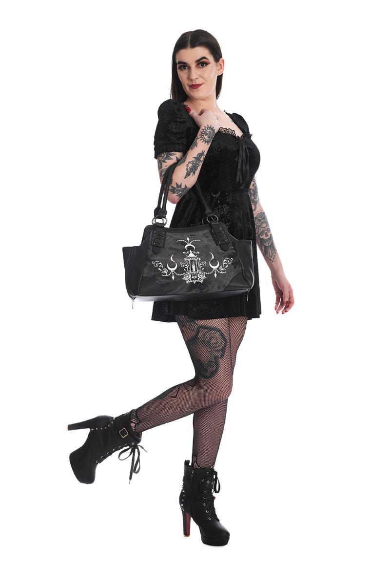 画像2: CHADELIER SHOULDER BAG / ショルダーバッグ【Banned Apparel】 (2)