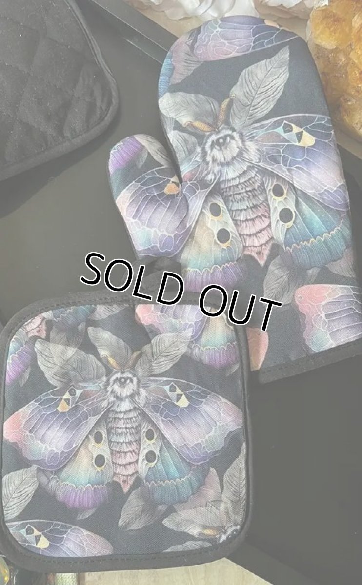 画像2: 🔥SALE🔥DARK GARDEN / オーブンミトンセット【MERMAID SALON】 (2)