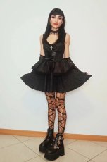 画像19: [取り寄せ]ASHES-55 / black / 厚底ブーツ【DEMONIA】 (19)