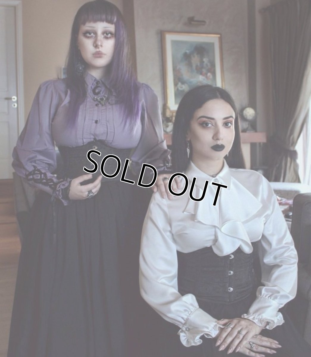 画像4: Star collar purple witch blouse / トップス【DARK IN LOVE】 (4)