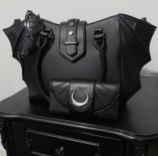画像12: ANNABELLE HANDBAG / BLACK / ハンドバッグ【Banned Apparel】 (12)