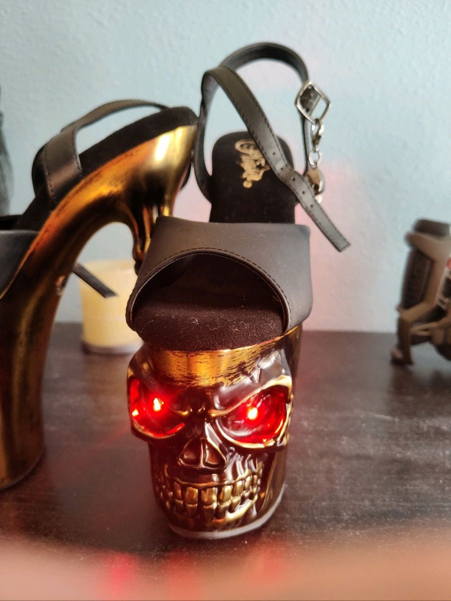 画像11: 🔥SALE🔥[取り寄せ]RAPTURE-809-LT / ミュール / LED / スカルパンプス【Pleaser】 (11)