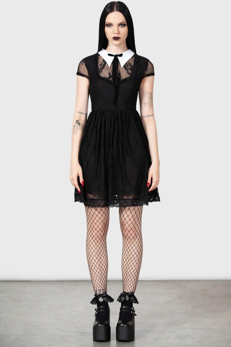 画像3: 🔥SALE🔥DREADFUL BABYDOLL DRESS / ワンピース【KILL STAR】 (3)
