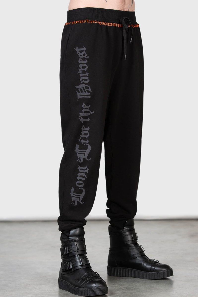 画像2: REAPING TIME JOGGERS / ジョガーパンツ【KILL STAR】 (2)