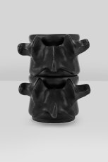 画像3: OSSUARY STACKABLE CUPS / 2個セット / BLACK / カップ【KILL STAR】 (3)