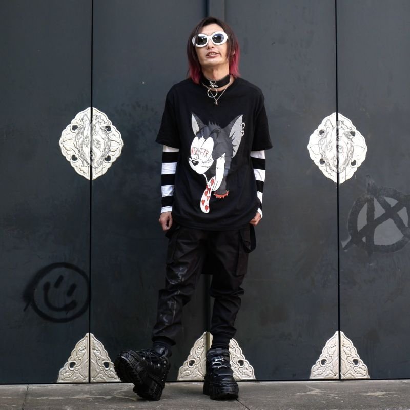 取り寄せ] M-WALL106-S12 / 厚底スニーカー / 本革【NEW ROCK