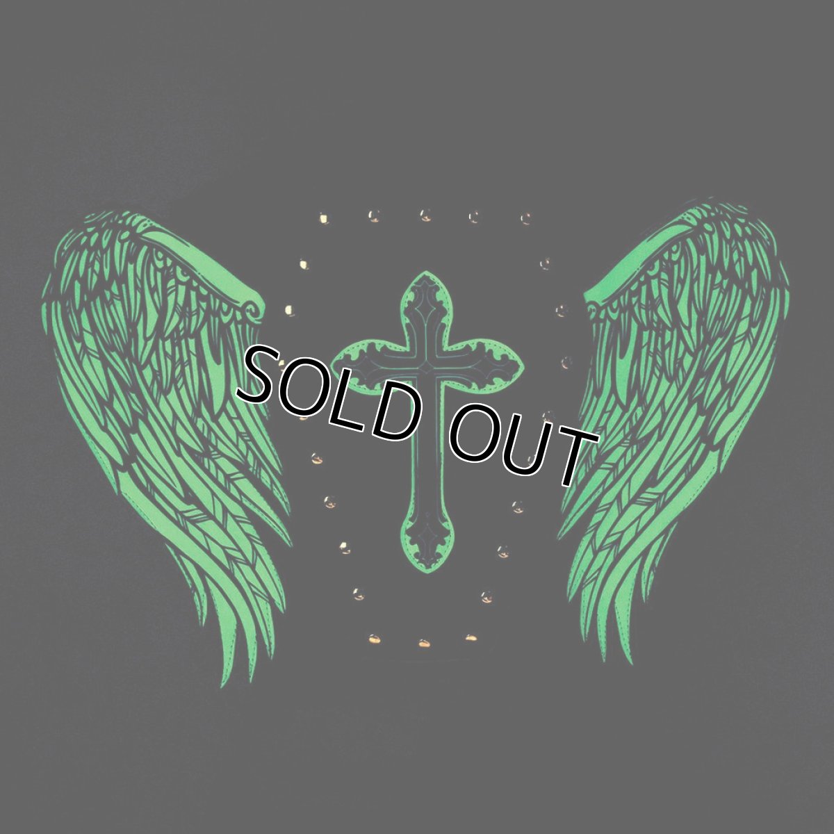 画像5: Glow In The Dark Coffin Bag W/ Angel Wings / バッグパック【SPOOKYVILLE CRITTERS】 (5)
