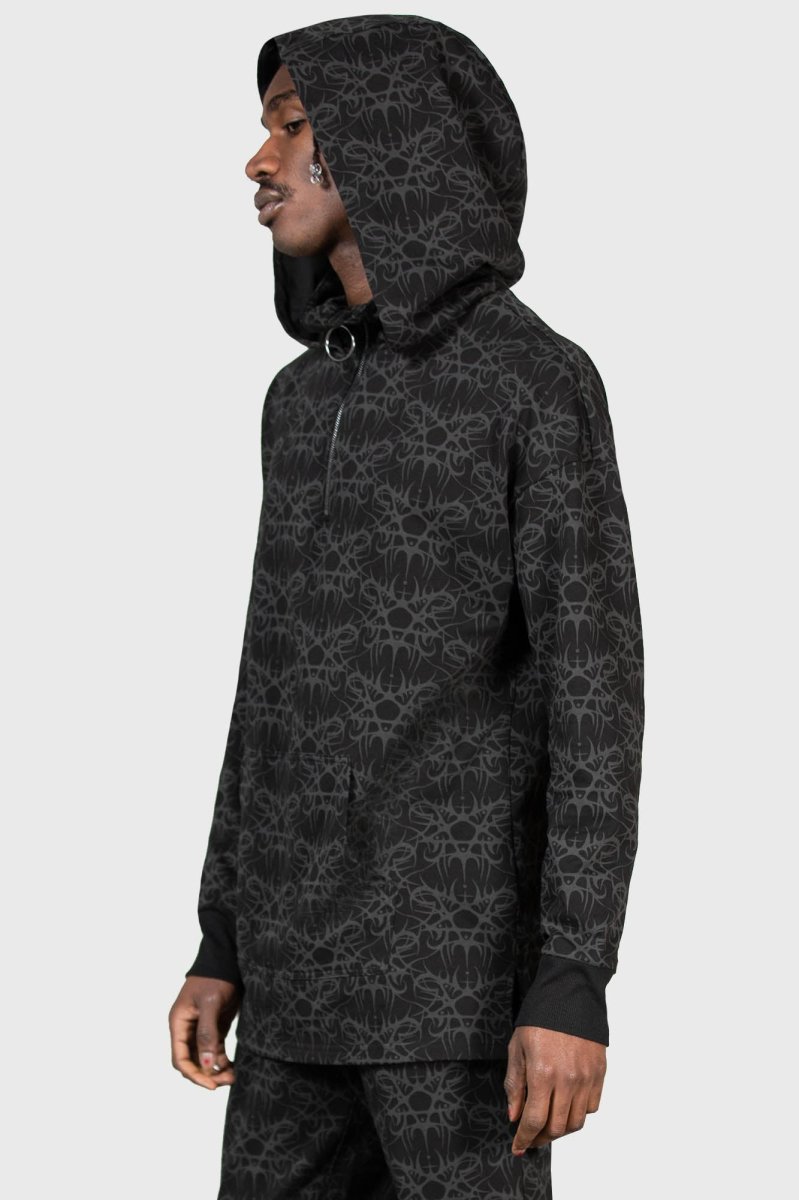画像6: CYBORG CELL OVERSIZED HOODIE / パーカー【KILL STAR】 (6)