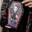 画像4: Coffin Girl Wallet Wristlet In Vinyl / 財布【SPOOKYVILLE CRITTERS】 (4)
