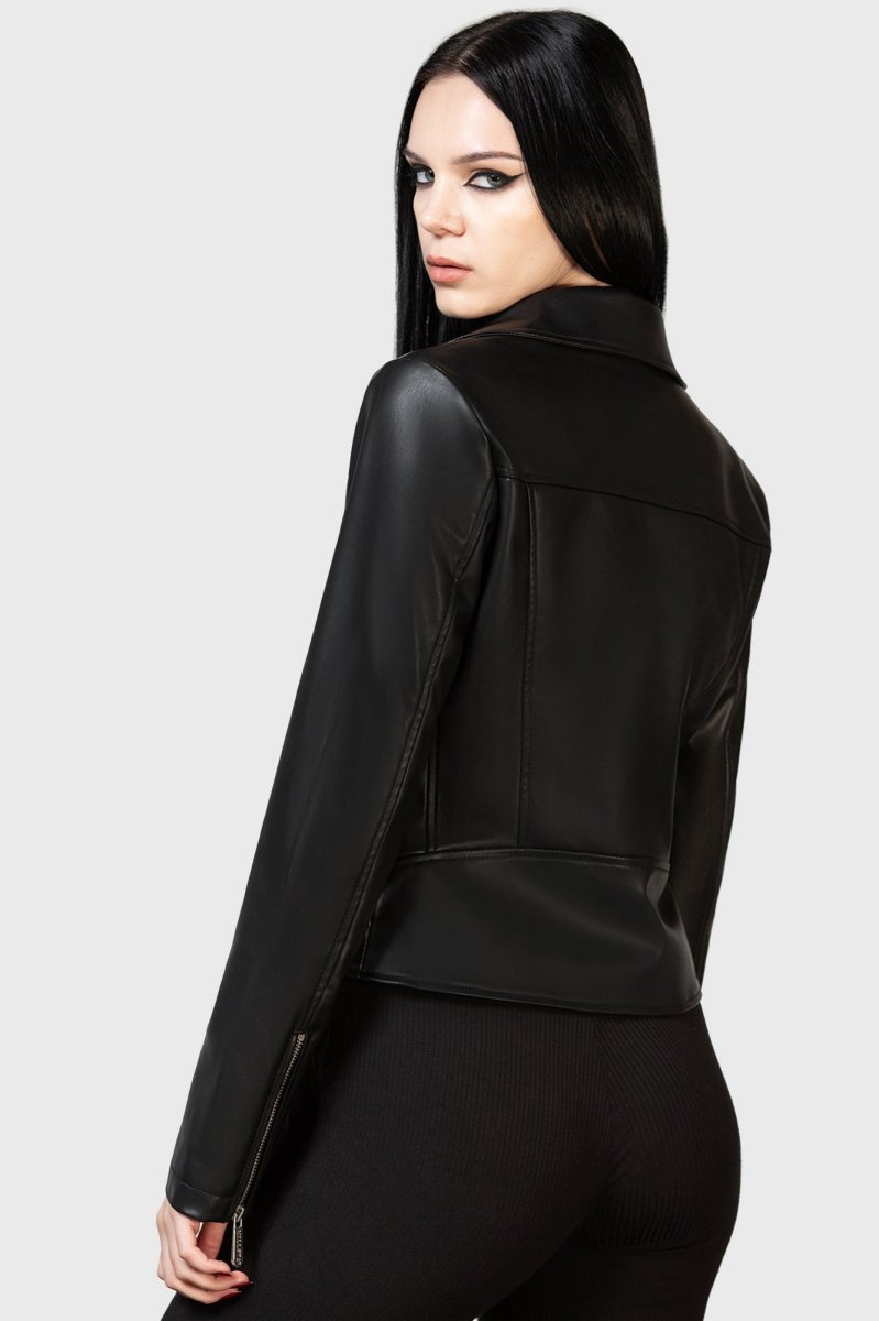 画像9: NIGHT WRATH BIKER JACKET / ライダースジャケット【KILL STAR】  (9)