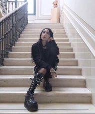 画像26: [取り寄せ]KERA-200 / 厚底ロングブーツ【DEMONIA】 (26)