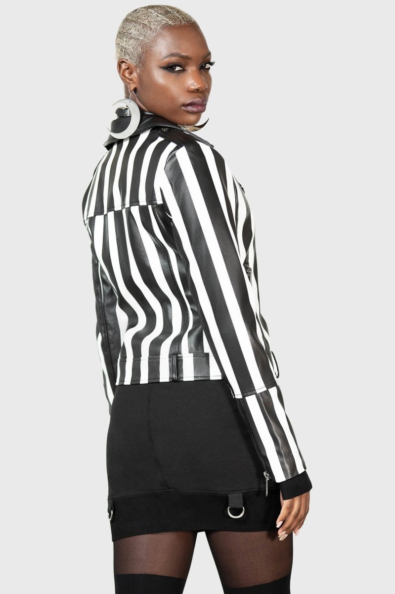 画像6: ZURIEL BIKER JACKET / ライダースジャケット【KILL STAR】  (6)