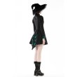 画像6: Gothic black green pleated tail dress / ワンピース【DARK IN LOVE】 (6)