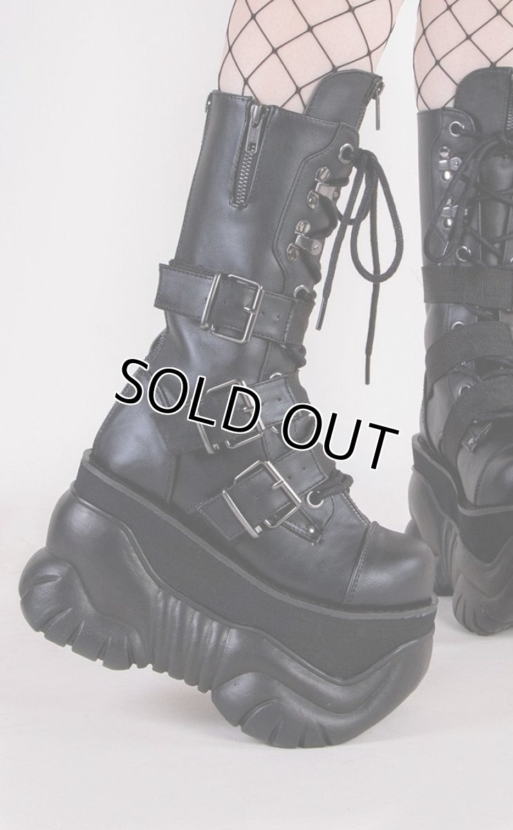 画像8: ⭐即納⭐MENS / BOXER-230 / 厚底ブーツ【DEMONIA】 (8)