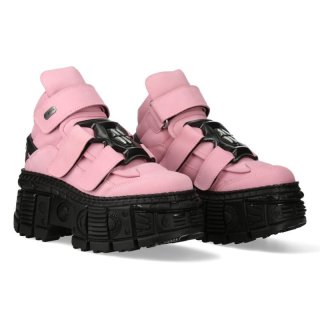 ⭐️極美品⭐️ NEW ROCK 厚底 ブーツ スニーカー サイズ 25.5 取り寄せ] M.285-S37 / 厚底スニーカー / 本革【NEW ROCK