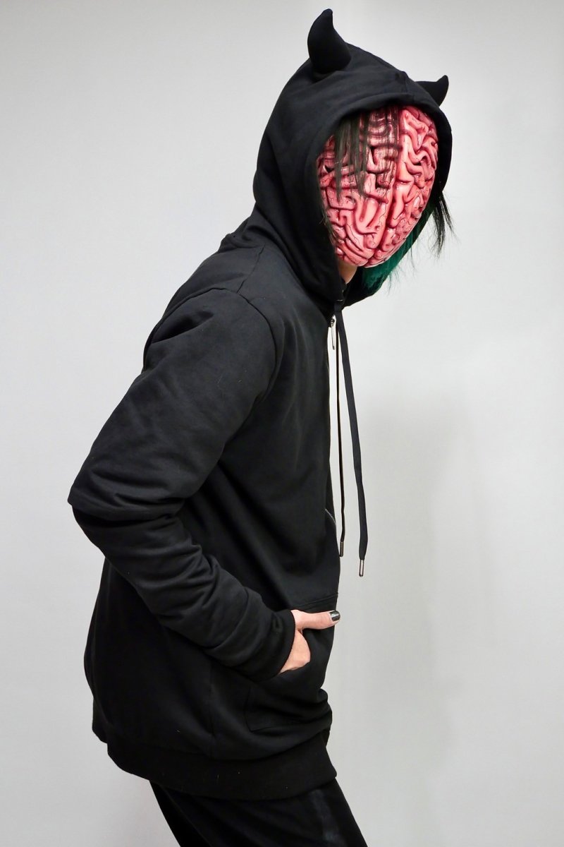 画像2: WATCH THE SKIES HOODIE / パーカー【KILL STAR】 (2)