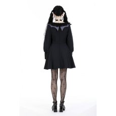 画像6: Gothic pinstripe ruffle neck academism dress / ワンピース【DARK IN LOVE】 (6)