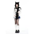 画像6: Gothic witch cat scarf / フード付きマフラー【DARK IN LOVE】 (6)