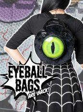 画像8: 🔥SALE🔥EYEBALL BAG BLACK CAT / ショルダーバッグ【KREEPSVILLE 666】 (8)