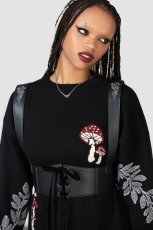 画像2: 🔥SALE🔥DECAY AFTER DEATH UNDERBUST HARNESS / ハーネスベルト【KILL STAR】 (2)