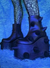 画像27: [取り寄せ]SLAY-77 / 厚底ブーツ【DEMONIA】 (27)