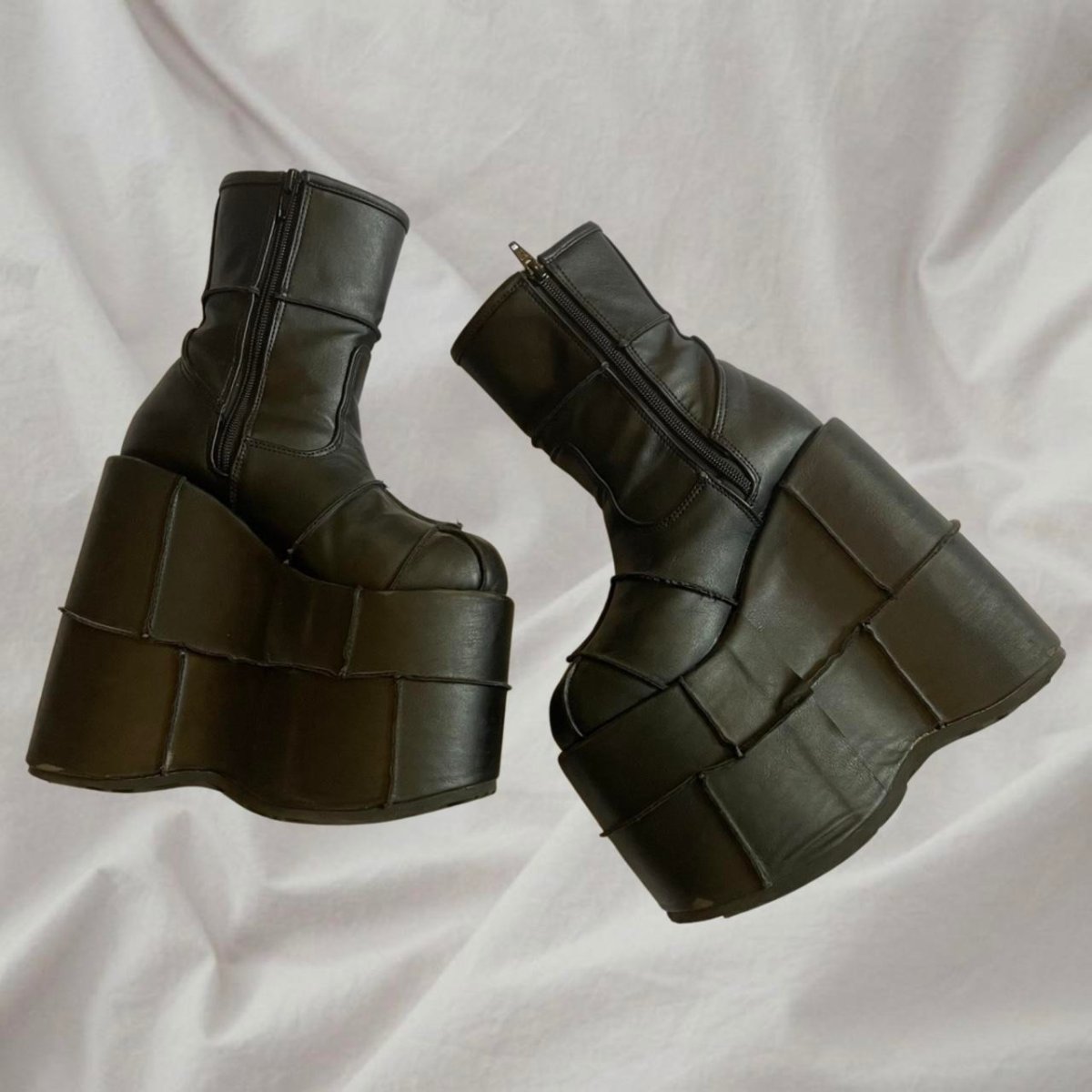 画像9: [取り寄せ]STACK-201 / 厚底ブーツ【DEMONIA】 (9)