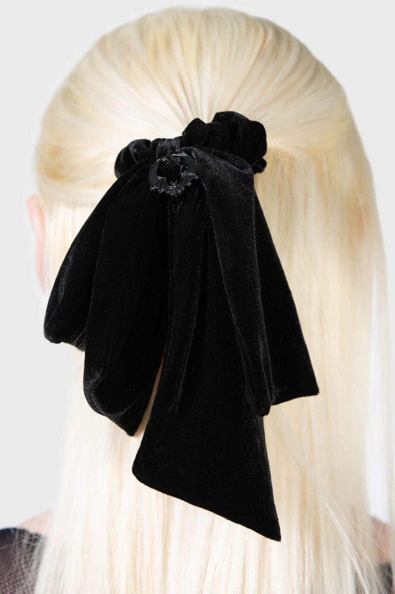 画像5: TABINKA HAIR BOW / BLACK / ヘアゴム【KILL STAR】 (5)