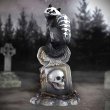 画像1: Skull Cat by Martin Hanford 15cm / オーナメント【NEMESIS NOW】 (1)