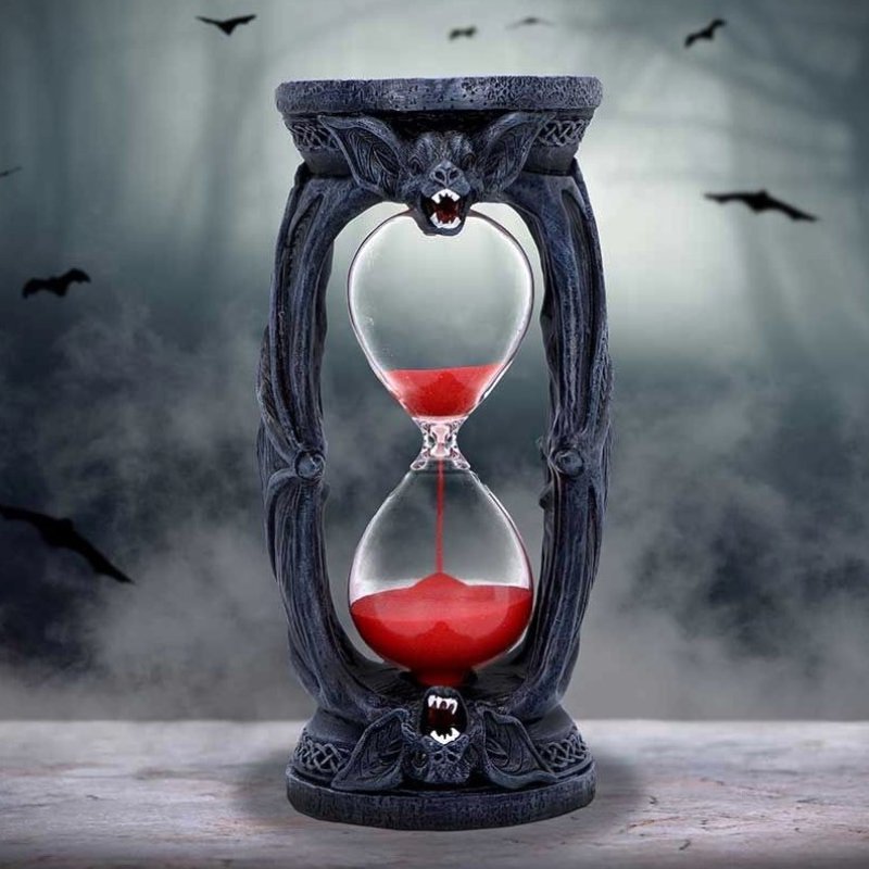 【廃盤レア】砂時計サナトリウム 🔥SALE🔥Vampyrum Sand Timer 19.5cm / 砂時計【NEMESIS NOW