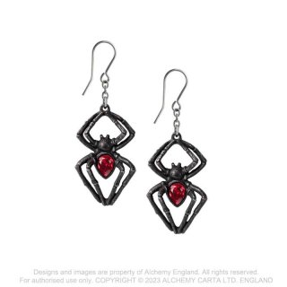 BLACK WIDOW/ピアス【Alchemy Gothic】 | Spider Rock Web
