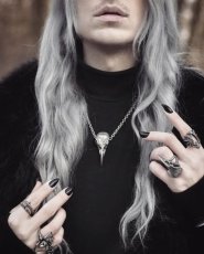 画像3: Volvan Ravenskull/ネックレス【Alchemy Gothic】 (3)