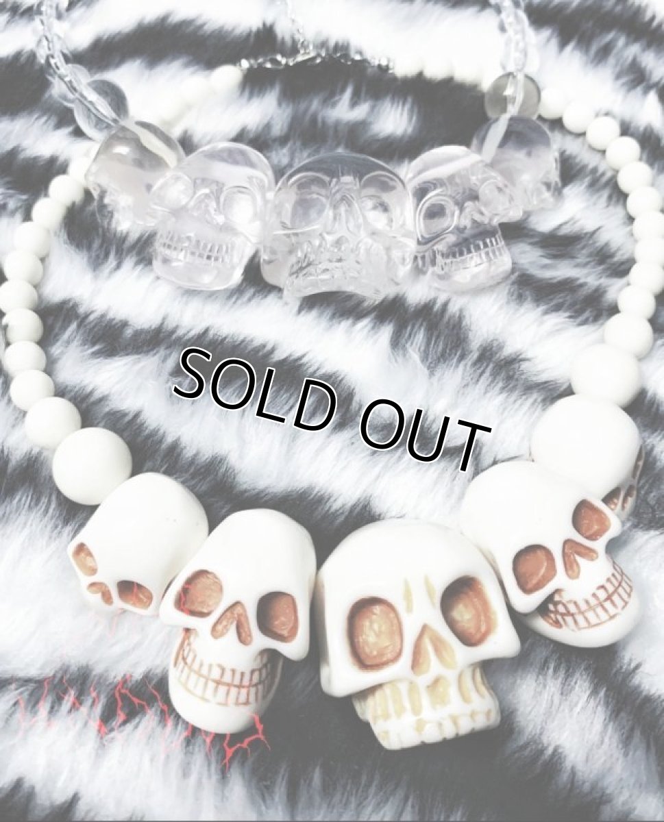 画像14: SKULL COLLECTION / White / ネックレス【KREEPSVILLE 666】 (14)