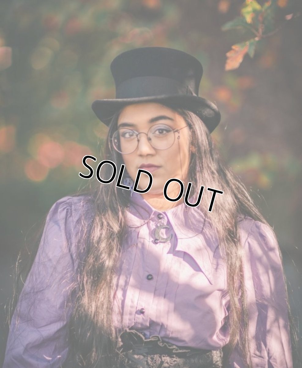 画像3: Star collar purple witch blouse / トップス【DARK IN LOVE】 (3)