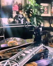 画像3: Malpuss Incense Holder 24cm / 邪神黒猫マルパス / インセンスホルダー【NEMESIS NOW】 (3)