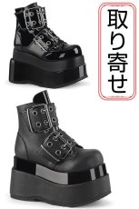 画像1: [取り寄せ]BEAR-104 / 厚底ブーツ【DEMONIA】 (1)